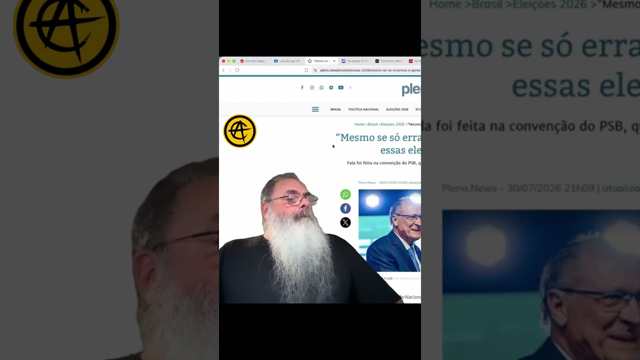 LULA está TÃO GAGÁ que está FALANDO a VERDADE AGORA: E o que SERÁ da ESQUERDA DEPOIS?