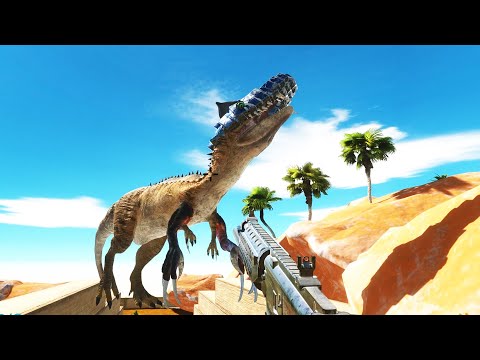 FPS Death Run with Grenade Launcher | Animal Revolt Battle Simulator | ARBS Dino Gaming
