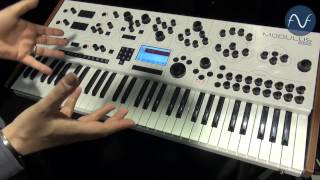 Video thumbnail for [NAMM] Modal Electronics Modulus 002 by Audiofanzine in English