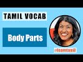 Tamil Vocab Body Parts