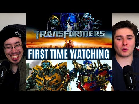 REACTING to *Transformers* PRETTY FUNNY!! (First Time Watching) Action Movies