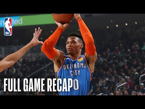 THUNDER vs BUCKS | Russell Westbrook Continues To Make Triple-Double History | April 10, 2019