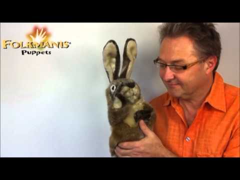 Folkmanis Rabbit Stage Puppet