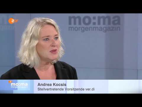 TV Doku: ver.di kompromissbreit im Poststreik - ZDF Morgenmagazin