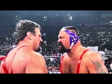 Controversial Conclusion to The Steiner Brothers Rick & Scott vs. nWo Kevin Nash & Buff Bagwell 1998