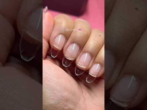 It's so much easier like this✨💅🏽 gel x #nails