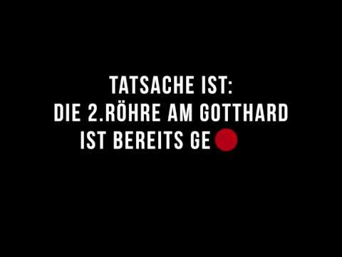 Die 2  Röhre am Gotthard ist gebaut!