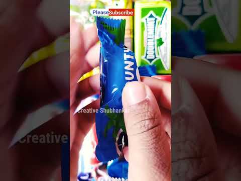 Bounty Chocolate 🍫💛❣️💚#candy#subscribe #shorts