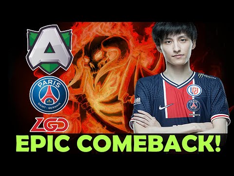 AME CLINKZ PERSPECTIVE - EPIC COMEBACK | ALLIANCE vs PSG.LGD | DOTA 2 Gameplay