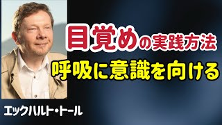 呼吸は気づきの入り口/エックハルト・トール/目覚め/観察者