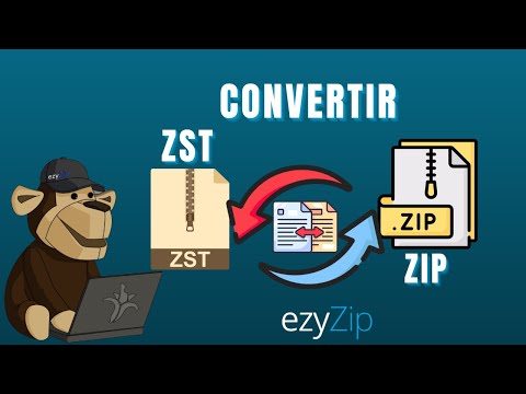 Comment Convertir ZST en ZIP