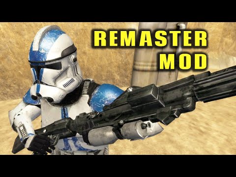 Star Wars: Battlefront 2 (2005, Remaster Mod) - Clone Troopers vs CIS Battle Droids!