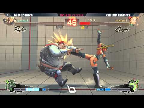 SSF4 AE2012 Grand Finals AG Glitch vs VxG EMP Sanford K. - Next Level Battle Circuit #5 Tournament