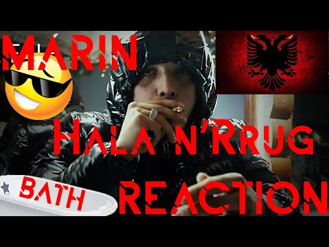 BATH REACTION to  Marin - Hala n’Rrug / SWISS BOY reacts to ALBANIAN RAP / Marin - Hala n’Rrug