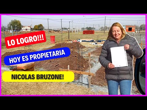 🟢En este Pueblo de Córdoba Llamado Nicolás Bruzone Ella Ya es Propietaria!!!