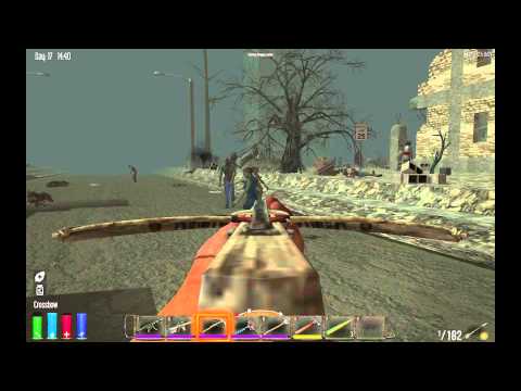 7 Days to Die - 7 Days in Dust - Sniper Bohrer Armbrust Explosivmunition