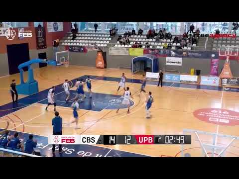 🎥 Sandro Crespo (203cm-2001) Highlights CB Santfeliuenc 24/25 - Segunda FEB