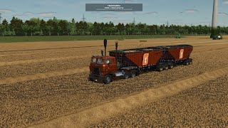 harvesting and baling
