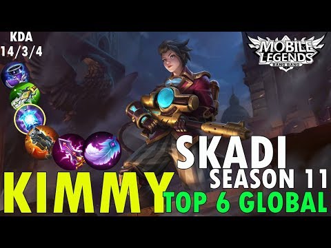 Kimmy Killing Machine!! Top 6 Global Kimmy Steam Researcher Skin Gameplay & Build Mobile Legends