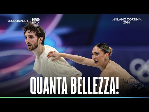 CONTI/MACII EMOZIONANO ancora! Terzi nel programma libero nel TEAM EVENT | #MilanoCortina2026