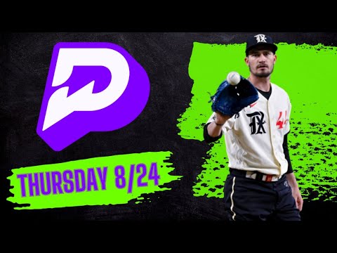 MLB PrizePicks Plays from MadnessDFS 8/24