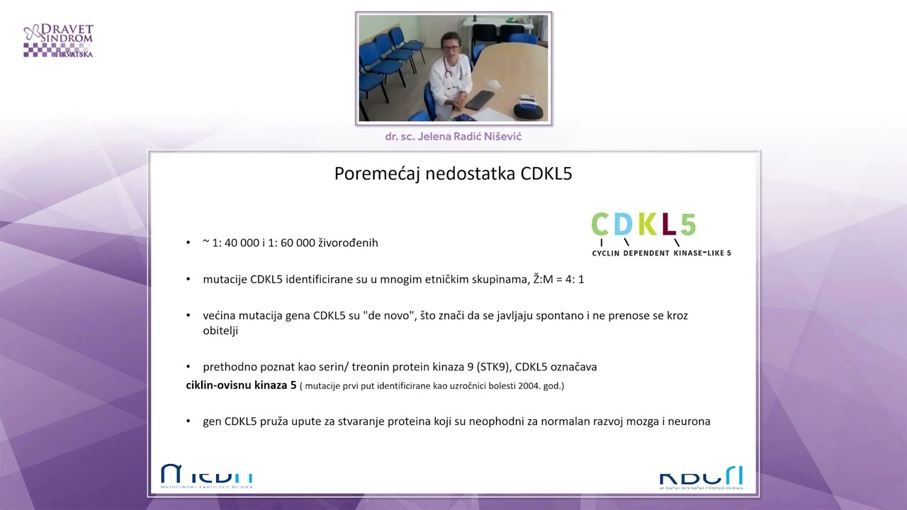 J. Radić Nišević: CDKL5 mutacija