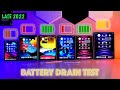2023 iPad Battery Drain Test | Mini vs. 9th Gen vs NEW 10.9