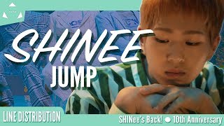 SHINee (샤이니) • JUMP | Line Distribution #SHINee&#39;sBack