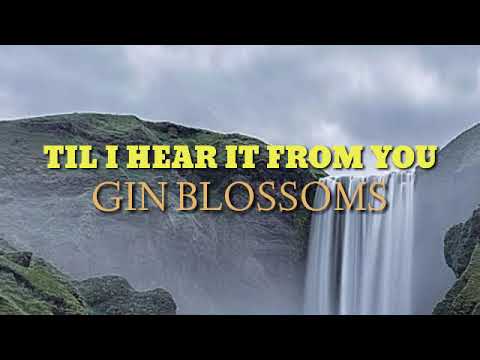 TIL I HEAR IT FROM YOU - GIN BLOSSOMS (LYRICS)