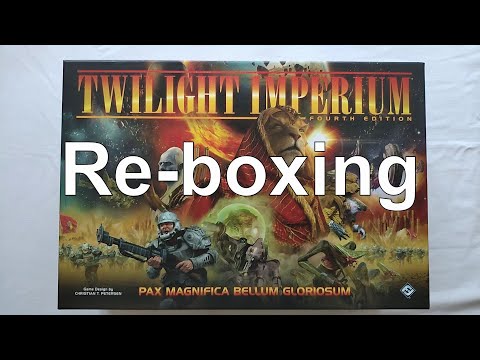 Re-boxing Twilight Imperium: Fourth Edition & Prophecy of Kings Expansion