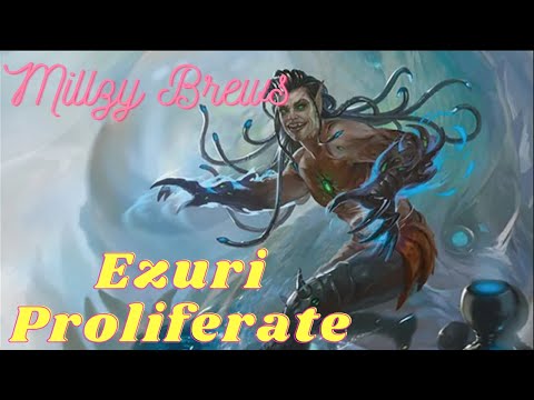 Ezuri, Stalker of Spheres | Simic Proliferate | Millzy Brews | Magic the Gathering EDH Commander