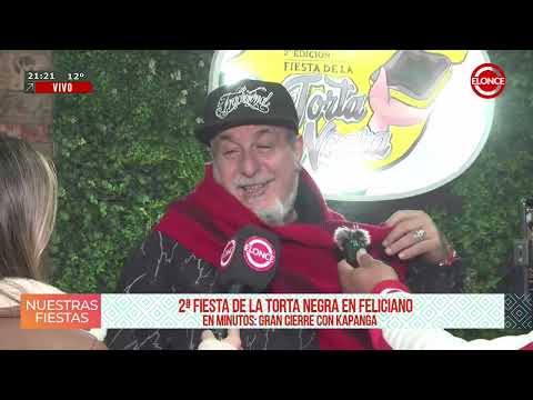 Kapanga elogió al público entrerriano en San José de Feliciano: “Nos reciben con mucho cariño”