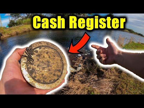 Cash Register Found While Magnet Fishing! (Robbery)