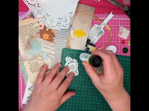 #crafttutorial #aesthetic  #junkjournalideas #craftingideas