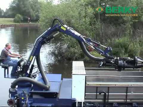 BERKY Multipurpose Aquatic Dredger and Weed Harvester