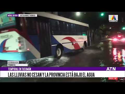 Tucumán bajo alerta: Intensas lluvias y anegamientos a lo largo de toda la provincia