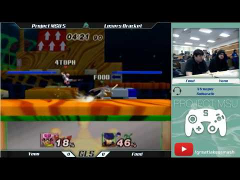 Project MSU 5 Bracket - Yono (Falcon) vs. Food (Ike)