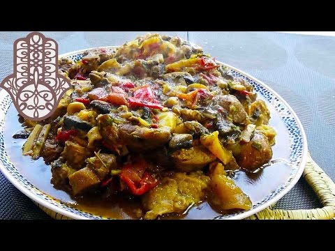 Tajine de veau aux champignons