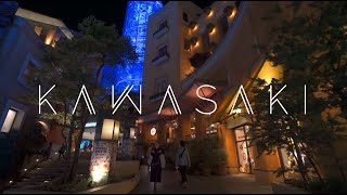 夜の川崎ラッチデッラ周辺