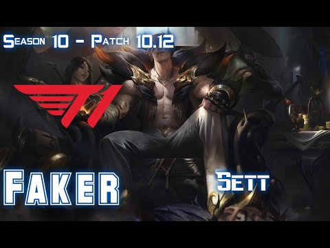 T1 Faker SETT vs ZOE Mid - Patch 10.12 KR Ranked