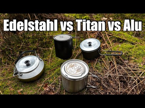 Was braucht wie lange? Titan vs Edelstahl vs Aluminium vs HA Alu Vergleich