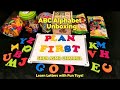Toy ASMR Alphabet ABC Unboxing Magnetic Letters ABC Learn Sight Words Satisfying Review Toy