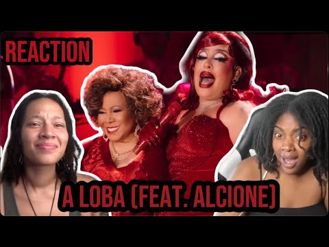 Gloria Groove - A Loba (feat. Alcione) (Ao Vivo) REACTION (REAÇǍO)