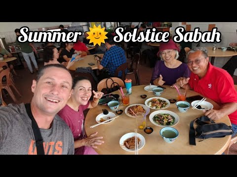 🌞Sabah Summer Solstice Borneo Science & Local food🤤