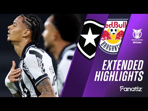 Botafogo vs. Red Bull Bragantino 4 - 1 I Game Highlights I Brasileirão 2025
