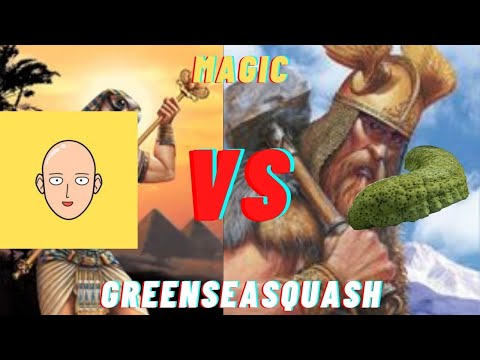 Magic vs GreenSeaSquash - Age of Mythology: The Titans (Game 5)