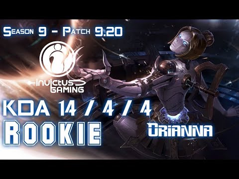 IG Rookie ORIANNA vs PANTHEON Mid - Patch 9.20 EUW Ranked
