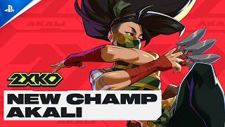 2XKO – Akali Gameplay Reveal Trailer (2026) | PS5 Roster Update Breakdown Trailer