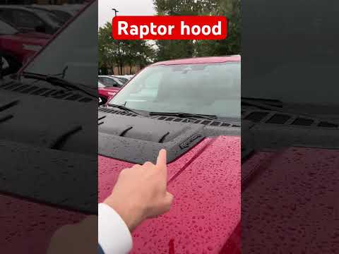 Hood | Raptor Ford F-150 truck #shorts