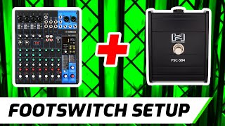 Video thumbnail for How To Use Footswitch With Audio Mixer | Complete Guide by Kettner Creative
